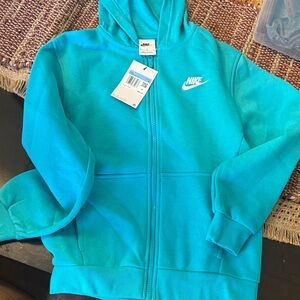 Nike Kids Aqua Full-Zip Hoodie